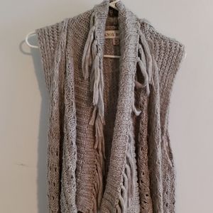 New Knox Rose knee length soft sweater vest